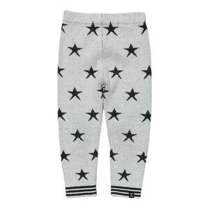 Twin Kids Knit Star Print Leggings Sweatpants